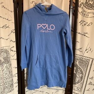 Girls Polo Ralph Lauren Hoodie dress